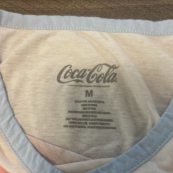 Vintage Style Coke Coca Cola Graphic Tee, Size Medium - Picture 3 of 6
